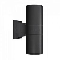 Светильник садово-парковый Feron "Техно Акцент" DH0702 220В 2хЕ27 60Вт Черный IP54 260х155х90мм картинка 